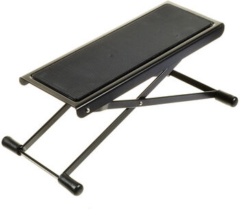 K&M ; 14670 Footrest Black Black