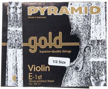 Pyramid Gold Violin Strings 1/2