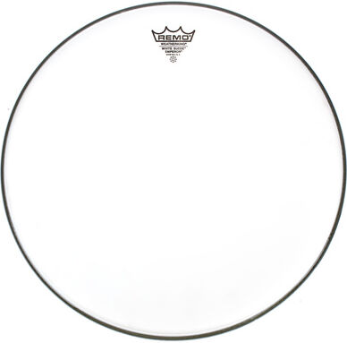 Remo 15" Emperor White Suede