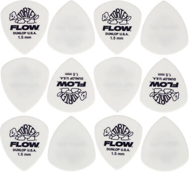 Dunlop Flow Standard Pick Set 1,50 mm White