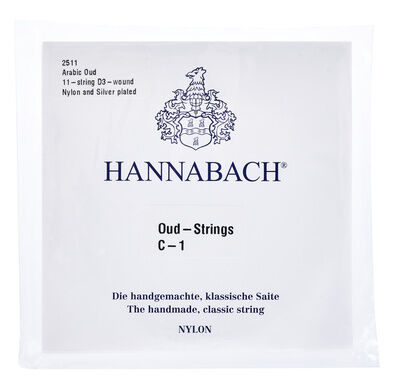 Hannabach 2511 Arabic Oud 11 Strings Set