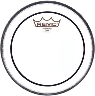 Remo 08"" Pinstripe Fell transparent