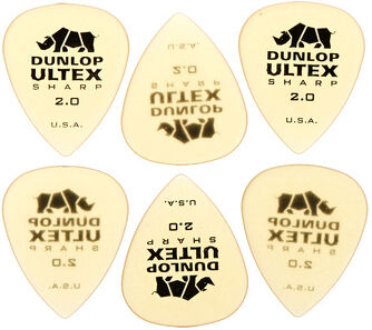 Dunlop Ultex Sharp Player's Plektrum Set 2.0