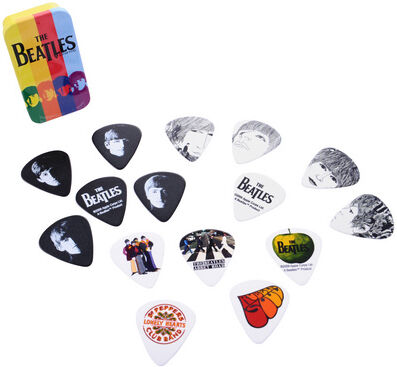 Daddario Beatles Stripes Pick box