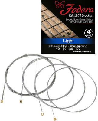 Fodera 4-String Set Light Steel