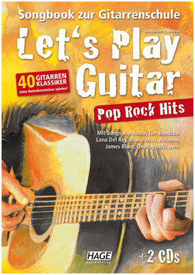 Hage Musikverlag Let's Play Guitar Pop Rock Hit