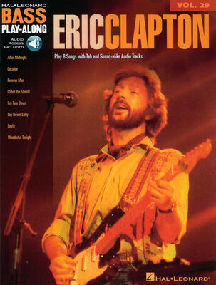 Hal Leonard Bass Play Along Eric Clapton