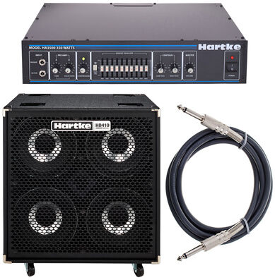 Hartke HA 3500 Bass Top Bundle