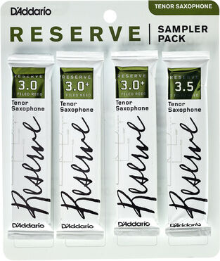 DAddario Woodwinds D'Addario Woodwinds Reserve Tenor Sampler Pack 3,0