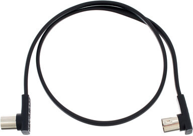 Rockboard Flat MIDI Cable 60cm Black