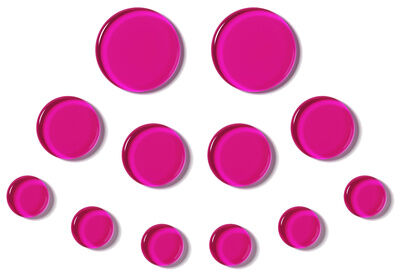 SlapKlatz Gel Pads 10-piece Box pink
