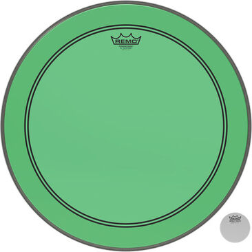 Remo 24"" P3 Colortone Batter Green