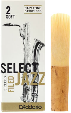 Daddario Woodwinds Select Jazz Filed Baritone 2S