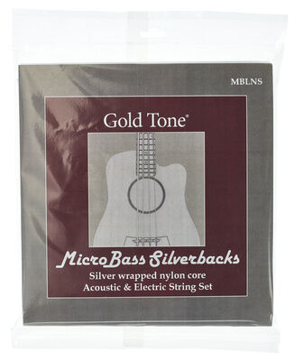 Gold Tone MBLNS Micro Bass String Set