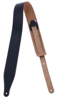 Levys CL Leather Strap 2,5"" BK