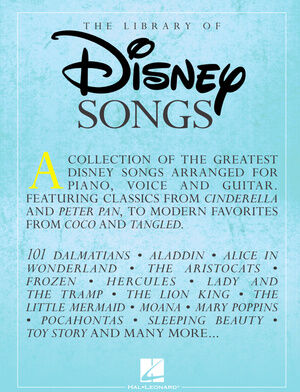 Hal Leonard Library of Disney Songs Piano