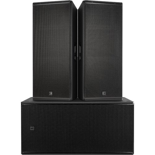 RCF 2x NX 985-A + SUB 8008-AS stereo speakersysteem