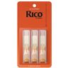 Rico d'Addario Woodwinds  besklarinet rieten, Sterkte 2, 3 stuks, Sterkte 2