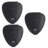 ifundom 3 Stuks 22 Pluk Zak Pu Tas Voor Plectrums Leren Plectrumhouder Opbergtas Voor Plectrums Gitaar Accessoires Houder Voor Mini-plectrums Gitaar Plectrum Koffer Opbergzak Muziek