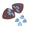 Hemoton 1 Set Gitaar Plectrum Tas Plectrums Container Celluloid Plectrums Mandoline Plectrumhouder Plectrums Voor Snaarinstrumenten Plectrum Houder Basgitaren Kies Clip Leer Belangrijk