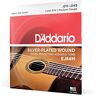 D'Addario Gitaarsnaren westerngitaar   gitaarsnaren akoestische gitaar   akoestische gitaarsnaren   EJ84M Gypsy Jazz nylon snaren medium 011' 045' loopend