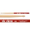 Vic Firth 5BVG drumstokken hickory 5B met houten tip (12 paar)