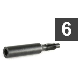 ALLPARTS GS-0388-003 Pack of 6 Schaller String Lock Screws