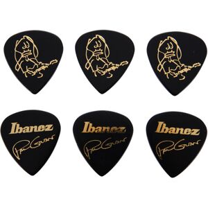 Ibanez Paul Gilbert Plektrum Set schwarz 6 Stück