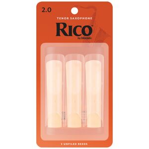 DAddario Woodwinds Rico Tenor Sax 2.0 - 3-Pack