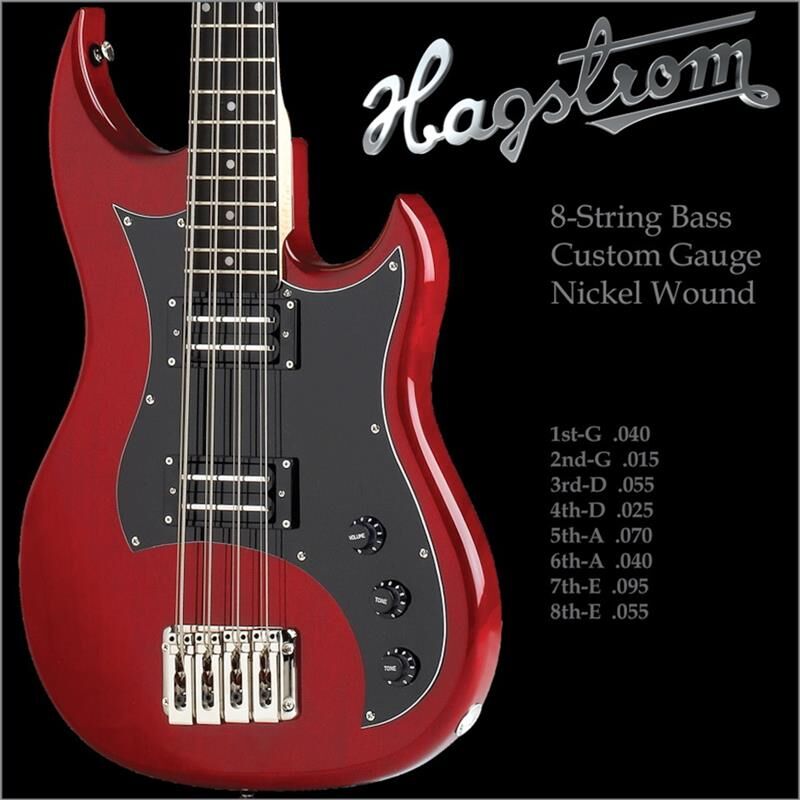 Hagstrom 8-String-Set (040-095)