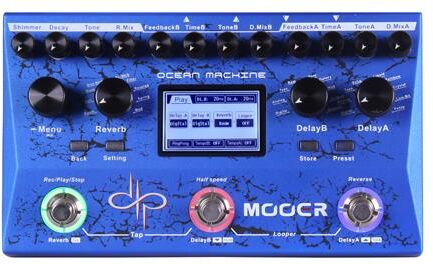 Mooer Ocean Machine, Delay/reverb/looper Devin Townsend Signature Pedal