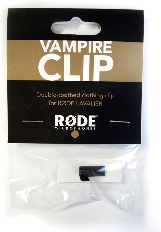 Røde Vampireclip For Lavalier