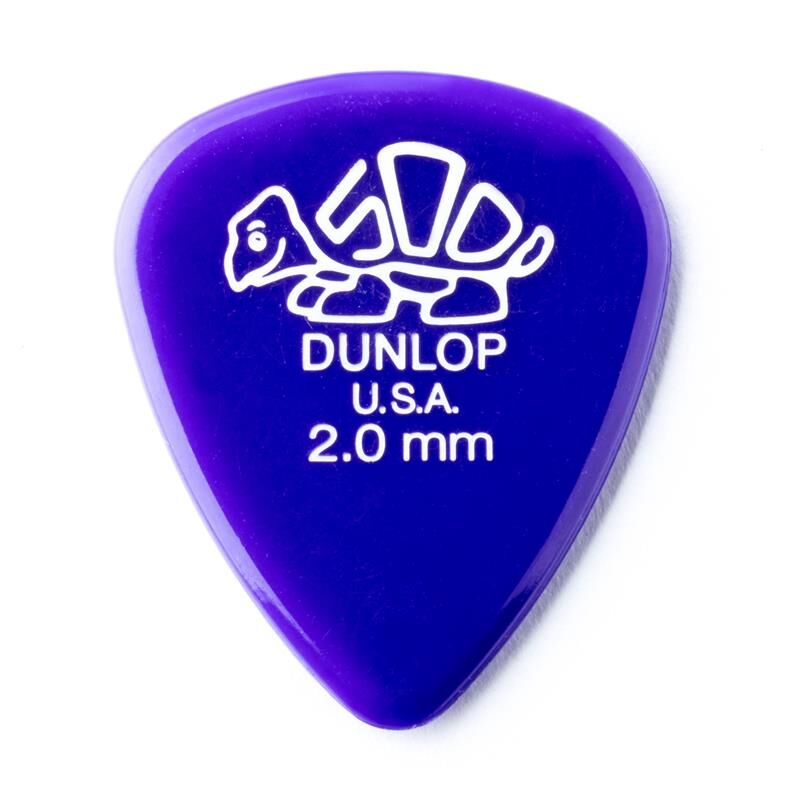 Dunlop 41p2.0 Delrin 500 Standard 12-Pack