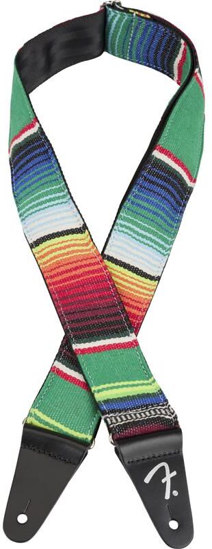 Fender 2" Serape Strap - Green Multi