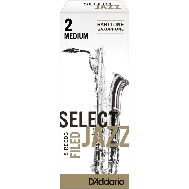 D'Addario Woodwinds D'Addario Select Jazz Filed Bari Sax 2m (Rsf05bsx2m) 5pcs.