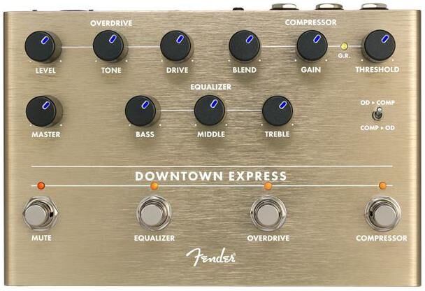 Fender Downtown Express Bass Multi Effect Pedal