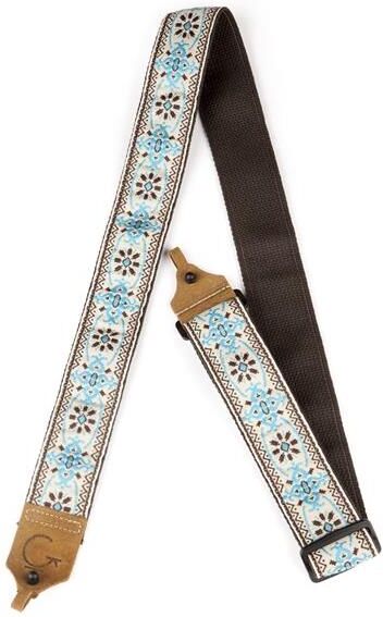 Gretsch G Brand Banjo Strap Blue/brown