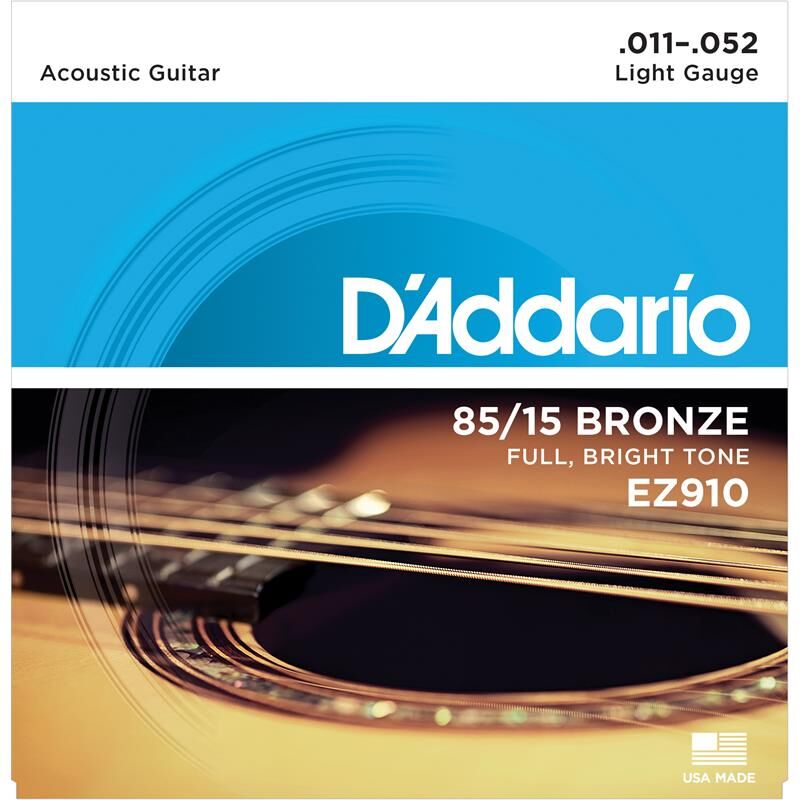 D'Addario Ez910 Bronze 85/15 (011-052)