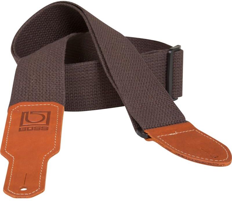 Boss Bsc-20-Brn 2" Brown Cotton Guitar Strap