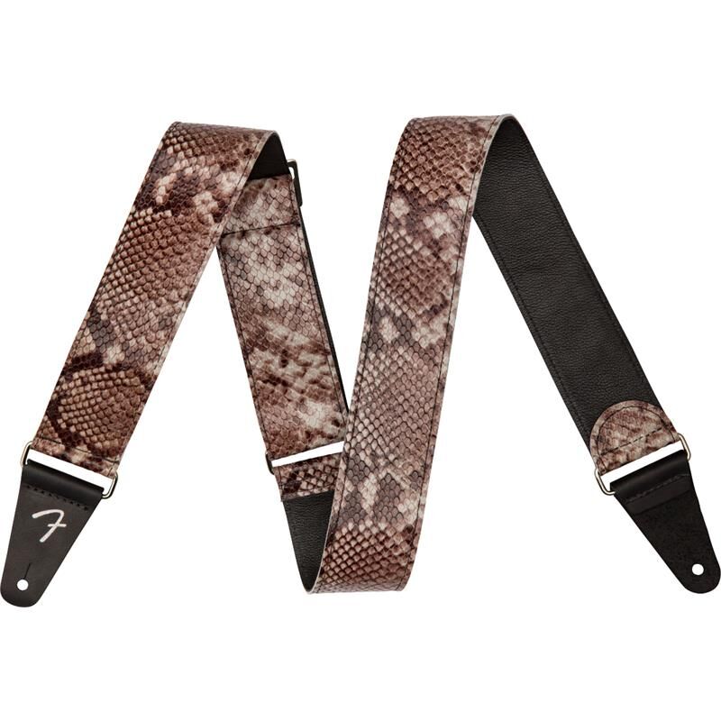 Fender Wild Faux Snakeskin Leather Strap Snakeskin