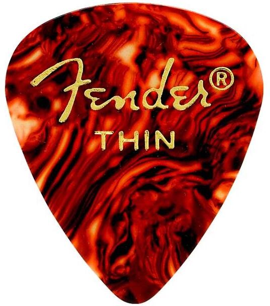 Fender Tortoise Shell, 351 Shape Thin (12)