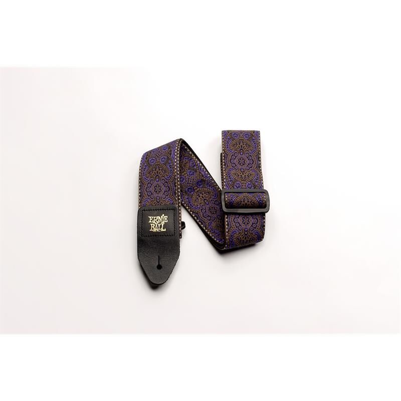 Ernie Ball Eb-4164 Purple Paisley Jacquard Strap