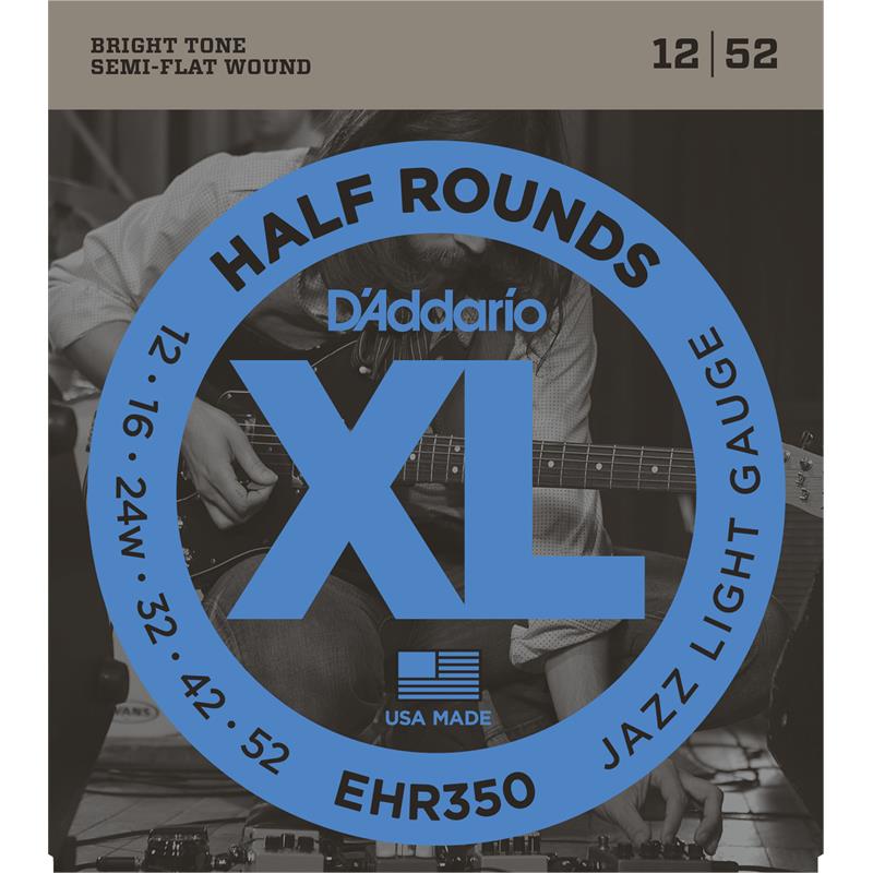 D'Addario Ehr350 Half Round (012-052)