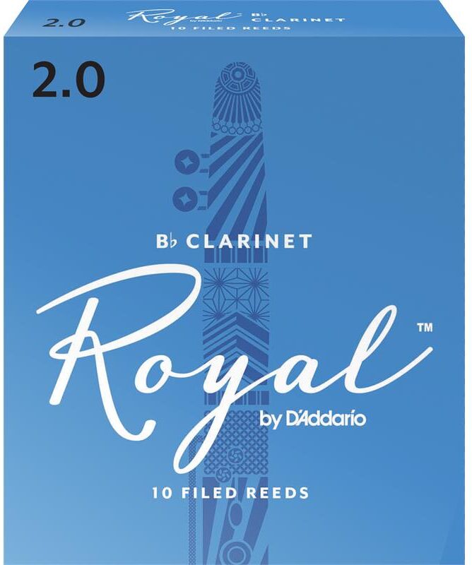 D'Addario Woodwinds D'Addario Royal Bb Klarinett 2,00 (Rcb1020) 10 Stk