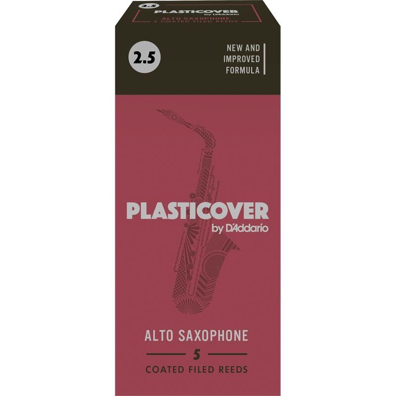 D'Addario Woodwinds Rico Plasticover Alt Sax 2,50 (Rrp05asx250) 5pcs.