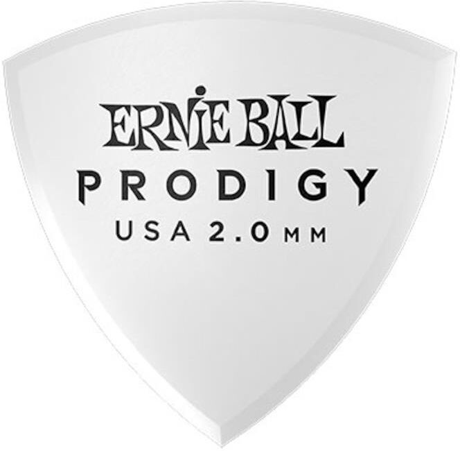 Ernie Ball Eb-9337 Shield 2mm Wh 6-Pakning, Hvit