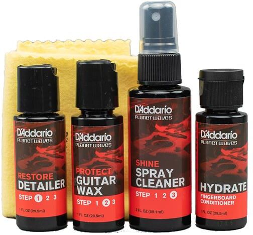 D'Addario Pw-Gcb-01 Instrument Care Bundle