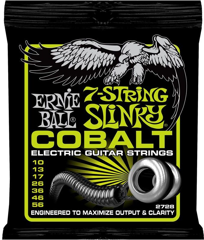 Ernie Ball Eb-2728 7-Str-Regular-Cobalt (010-056)