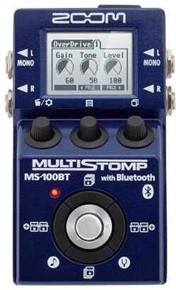 Zoom Ms-100bt Multistomp For Gitar M/bluetooth