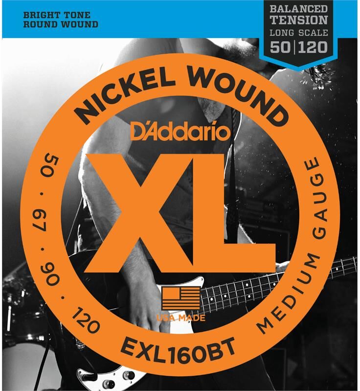 D'Addario Exl160bt Balanced Tension El. (050-120) Bass